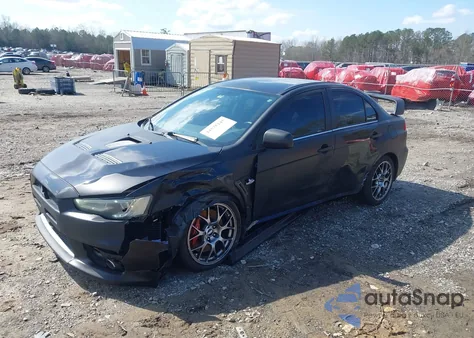 2010 Mitsubishi Lancer Evolution Mr/Mr Touring from USA, damaged, VIN JA32W5FV5AU018459